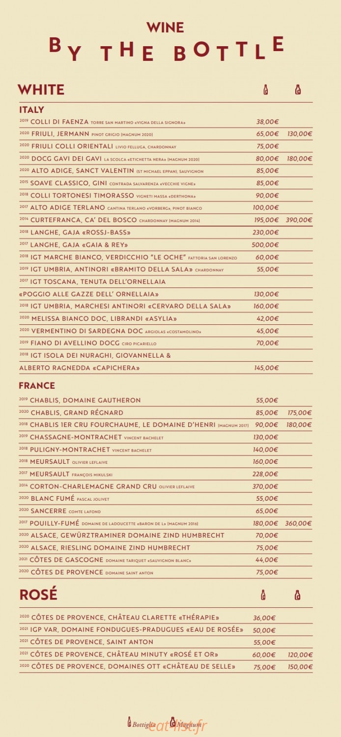 Crazy Pizza — carte page 6