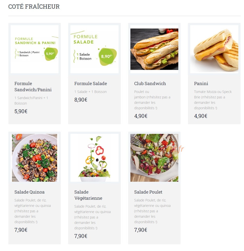 Giudi's — carte page 9
