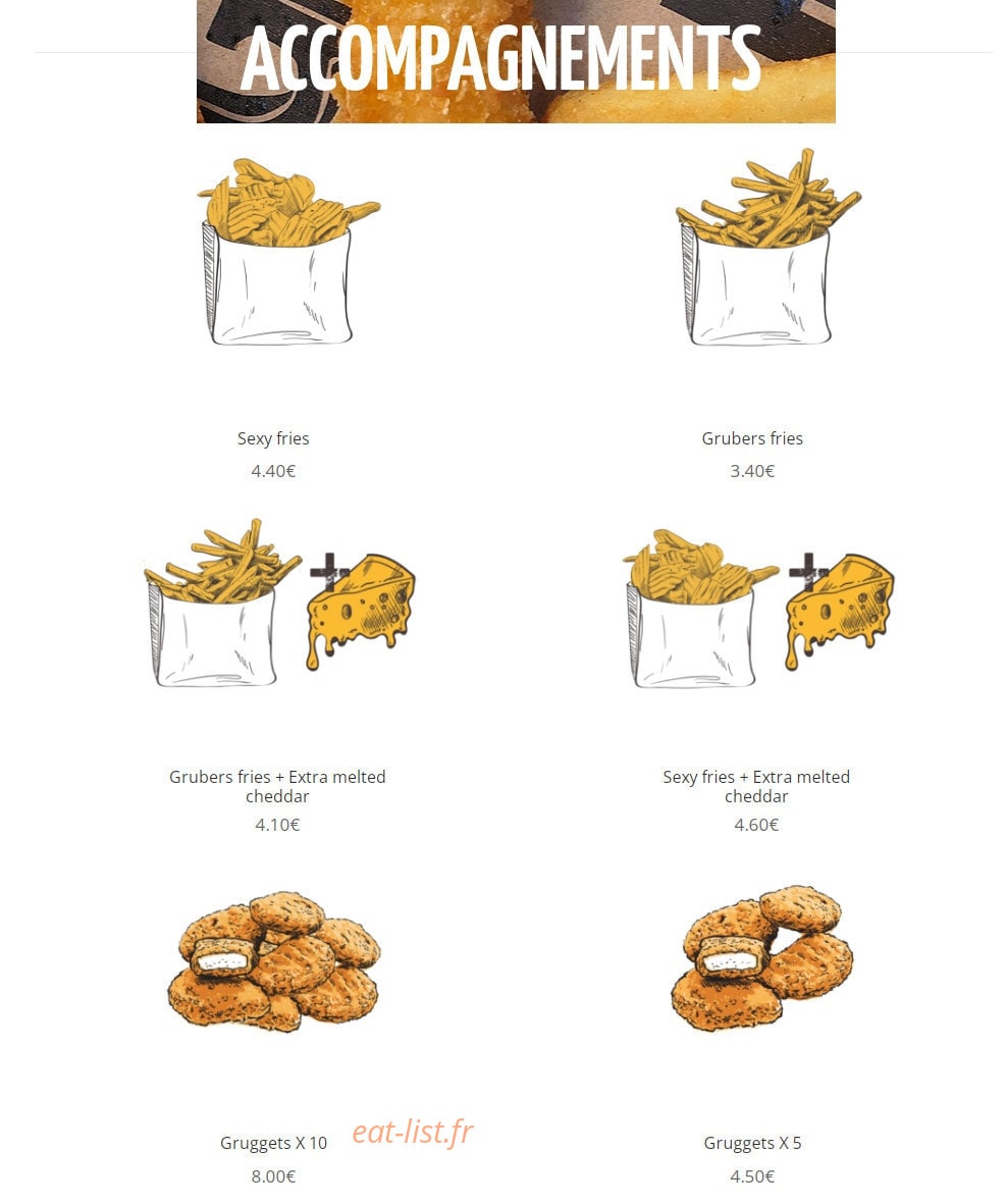 Grubers — carte page 3