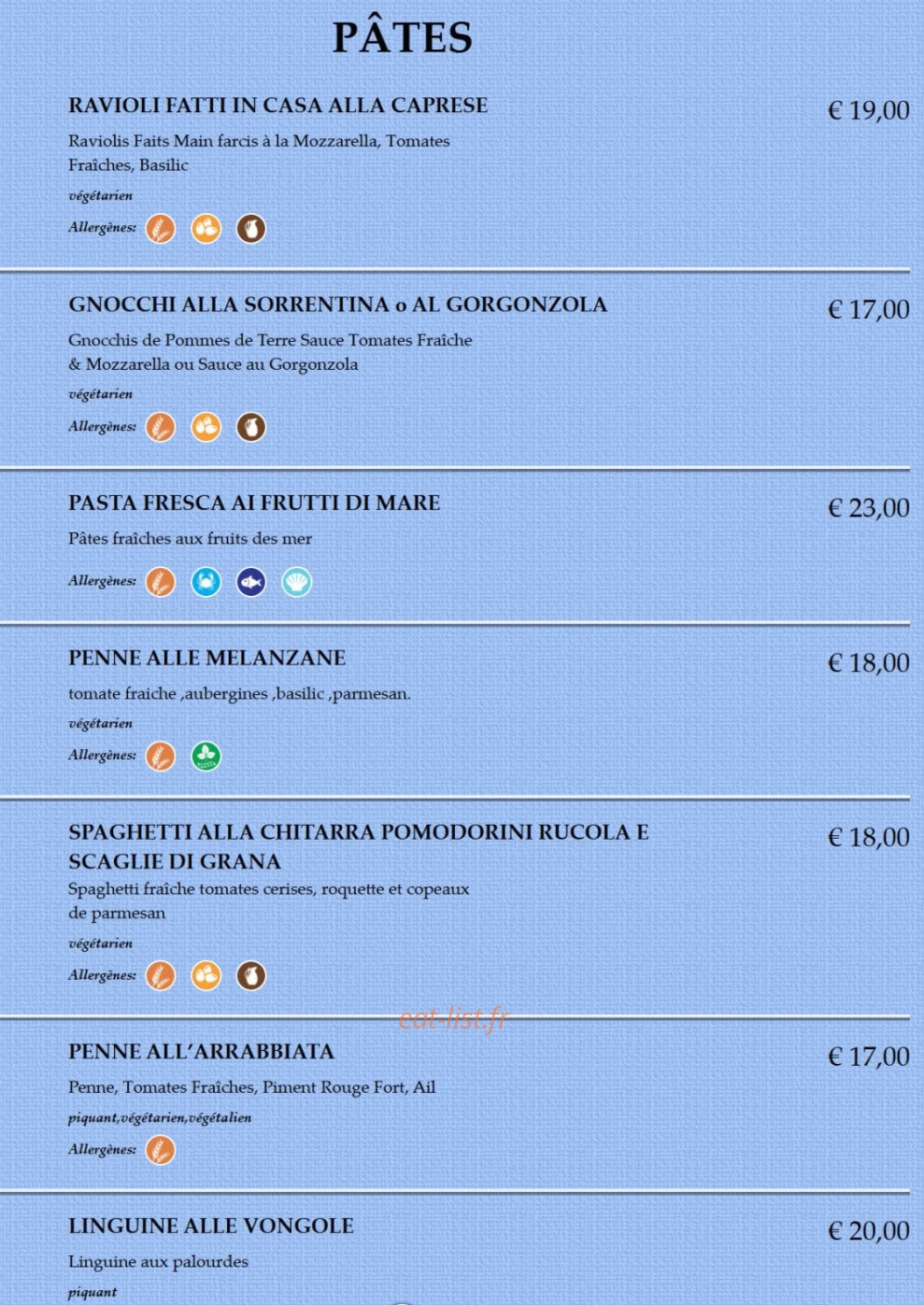 Il Terrazzino — carte page 2