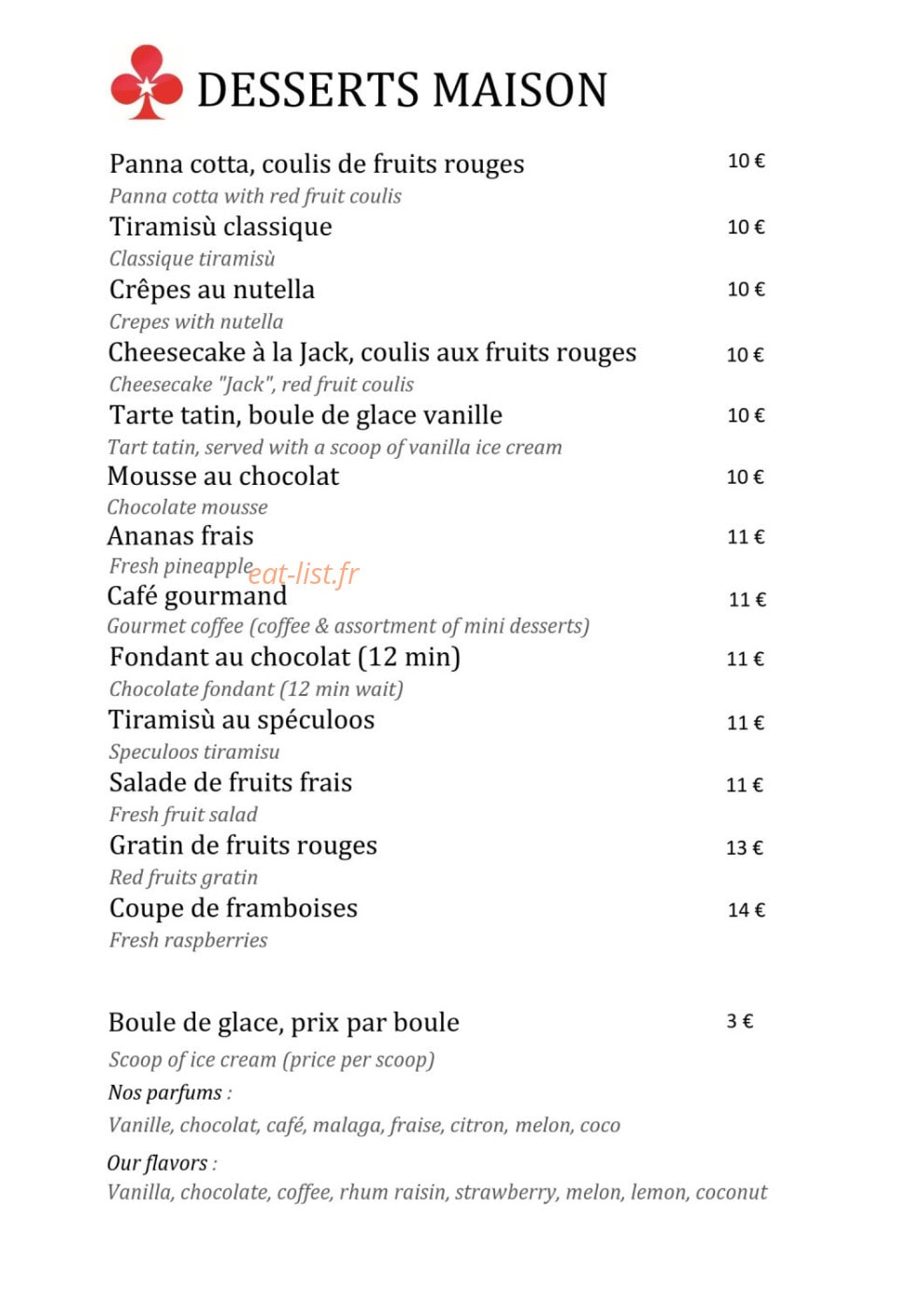 Jack Monaco — carte page 4