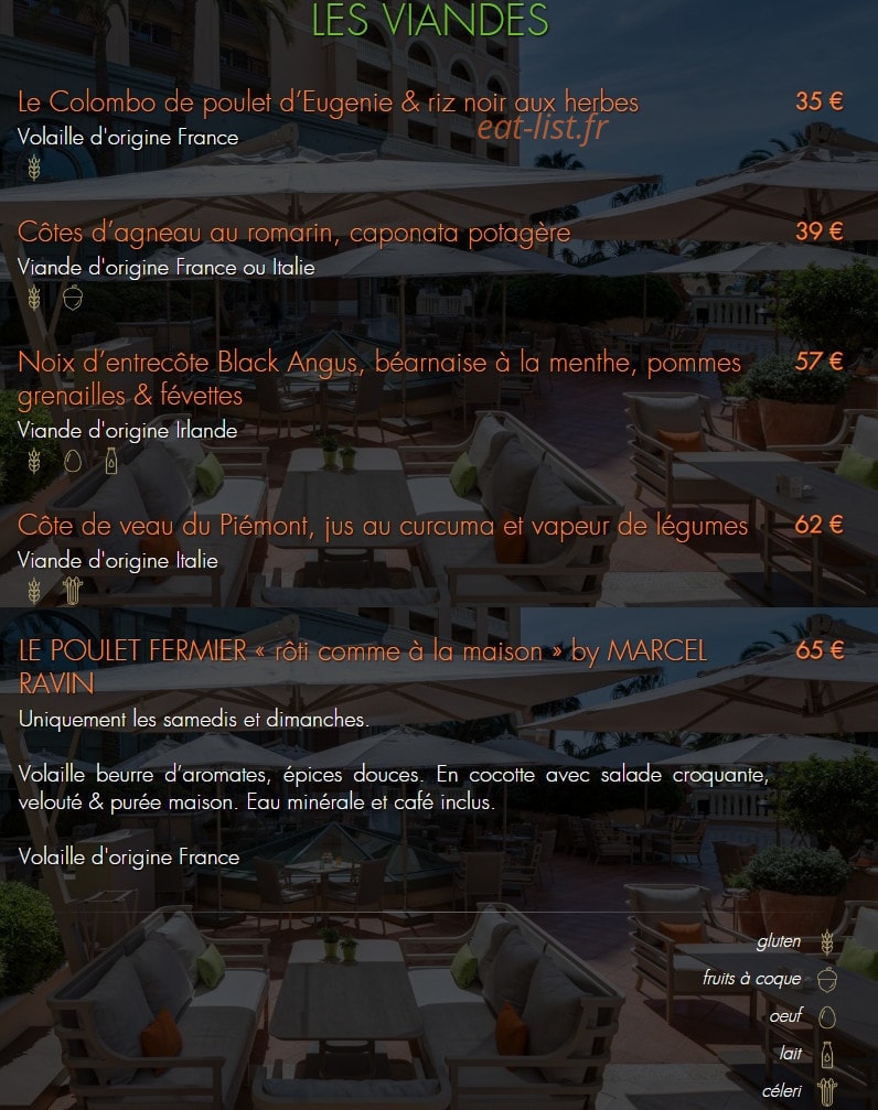 L'Orange Verte — carte page 5