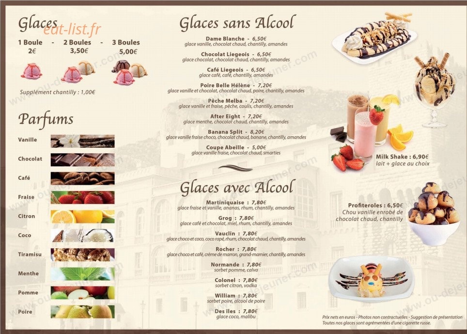 La crêperie  du Rocher — carte page 5