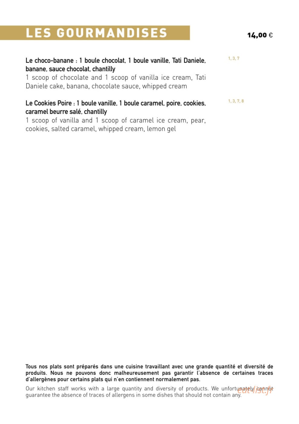 La Note Bleue — carte page 12