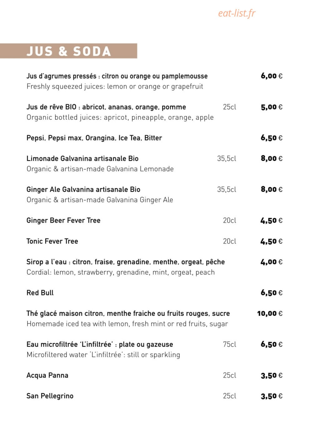 La Note Bleue — carte page 23
