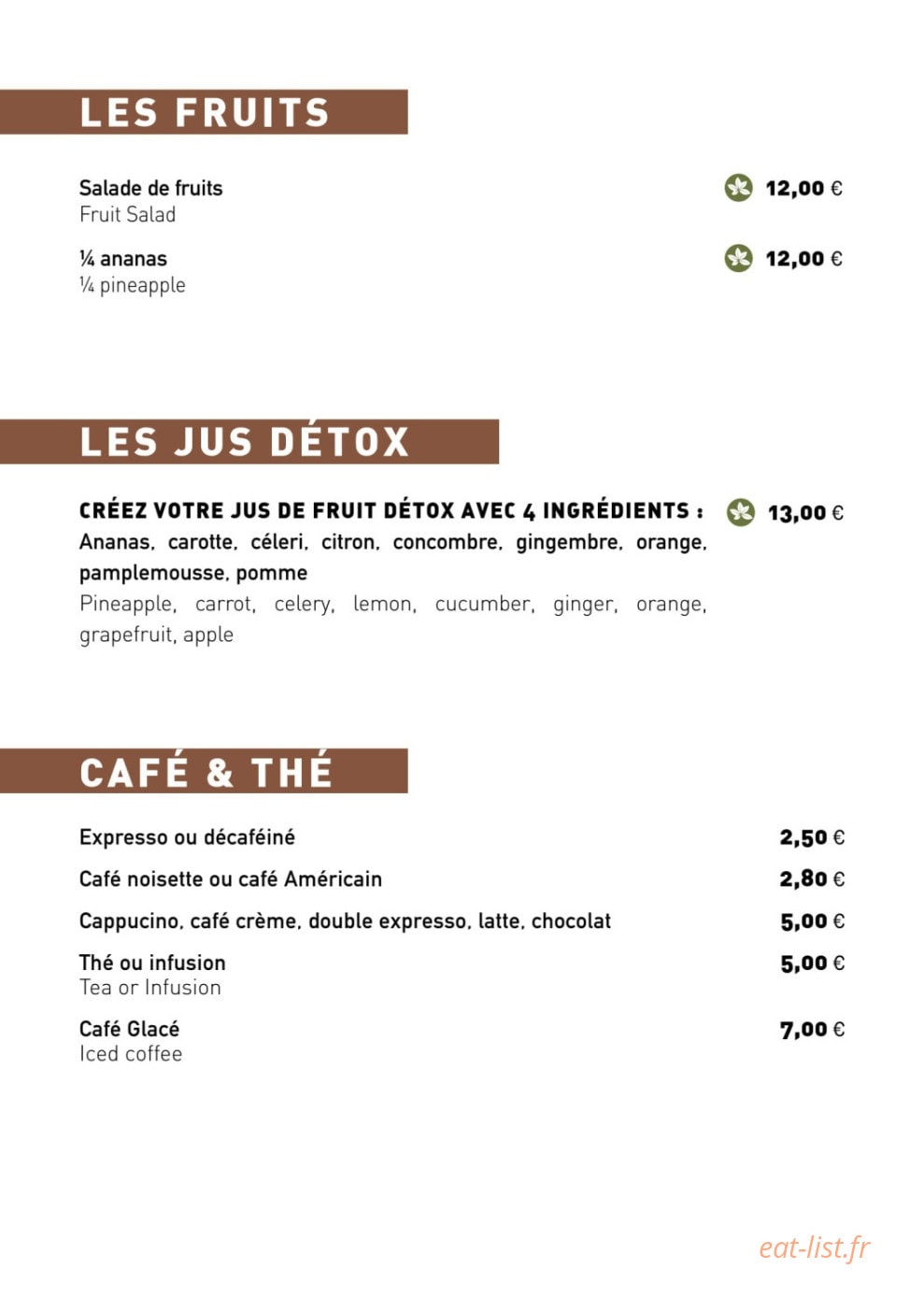 La Note Bleue — carte page 4