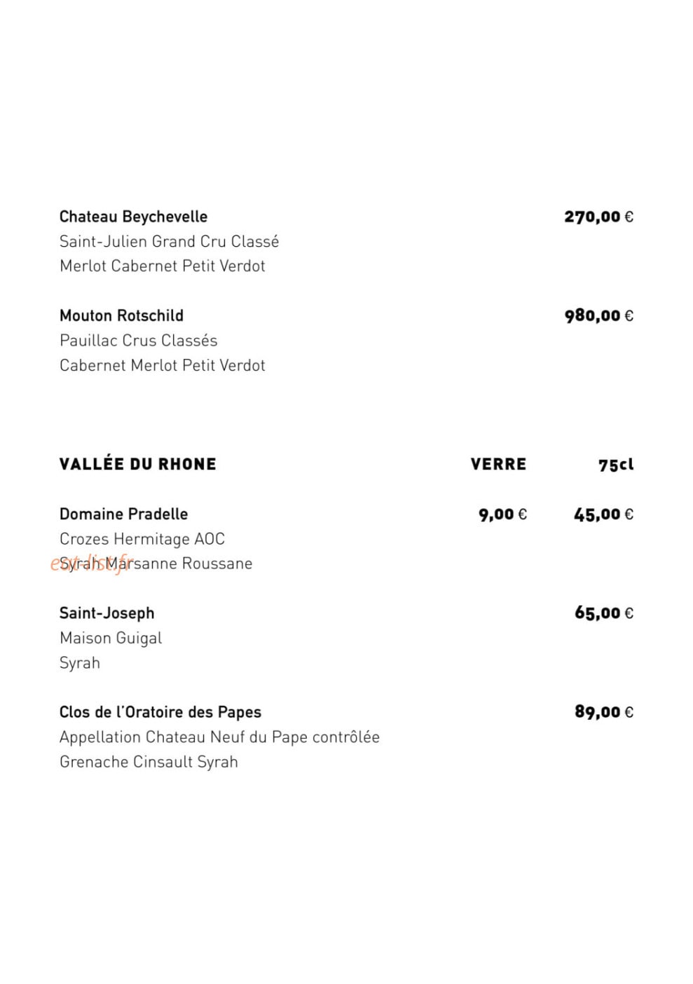 La Note Bleue — carte page 30