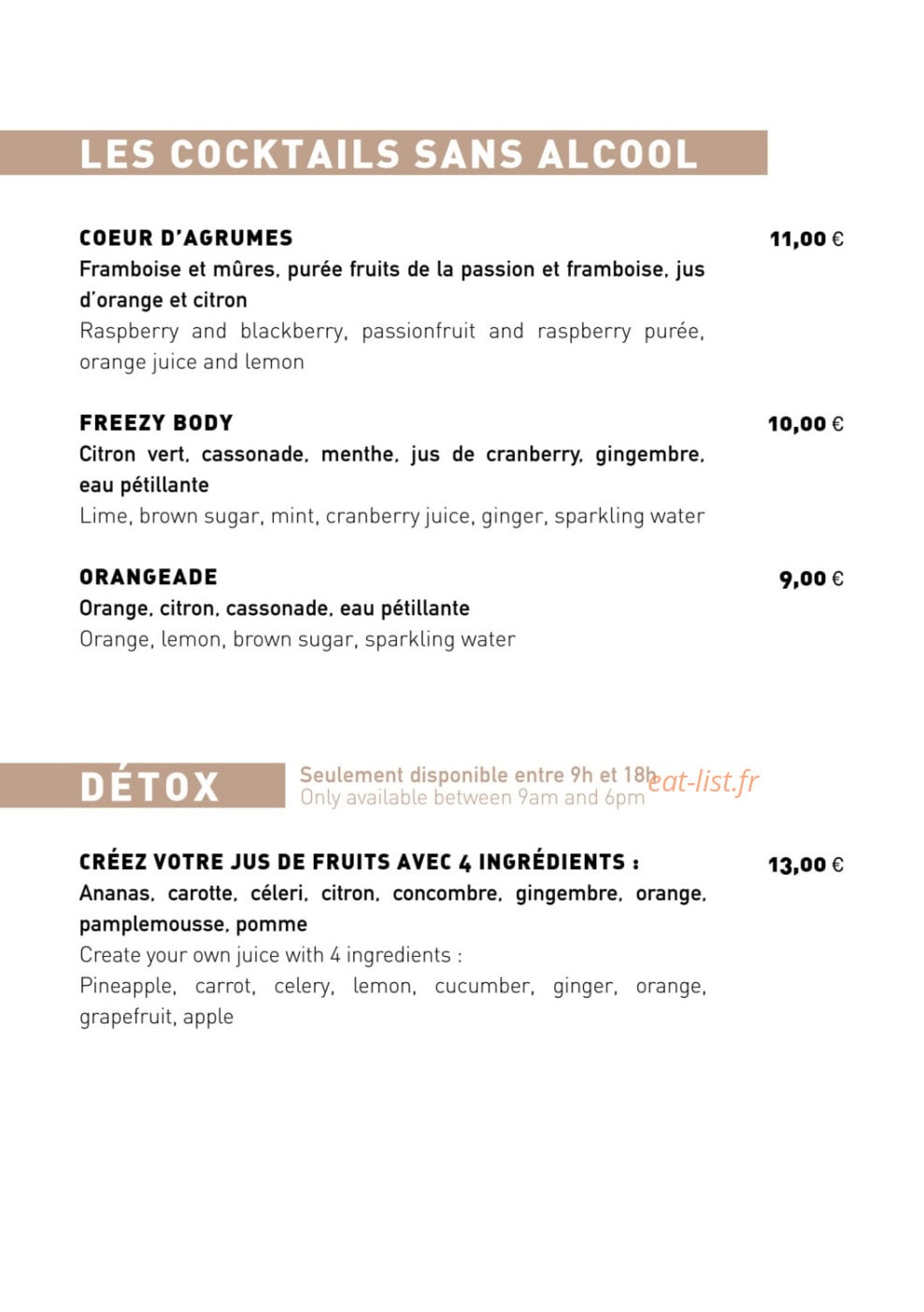 La Note Bleue — carte page 22