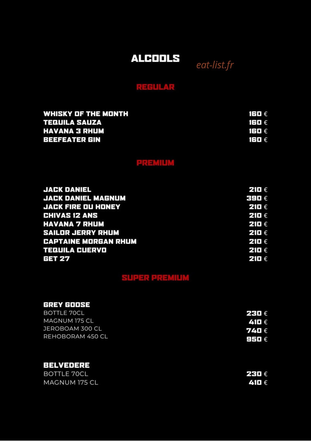 La Rascasse — carte page 8