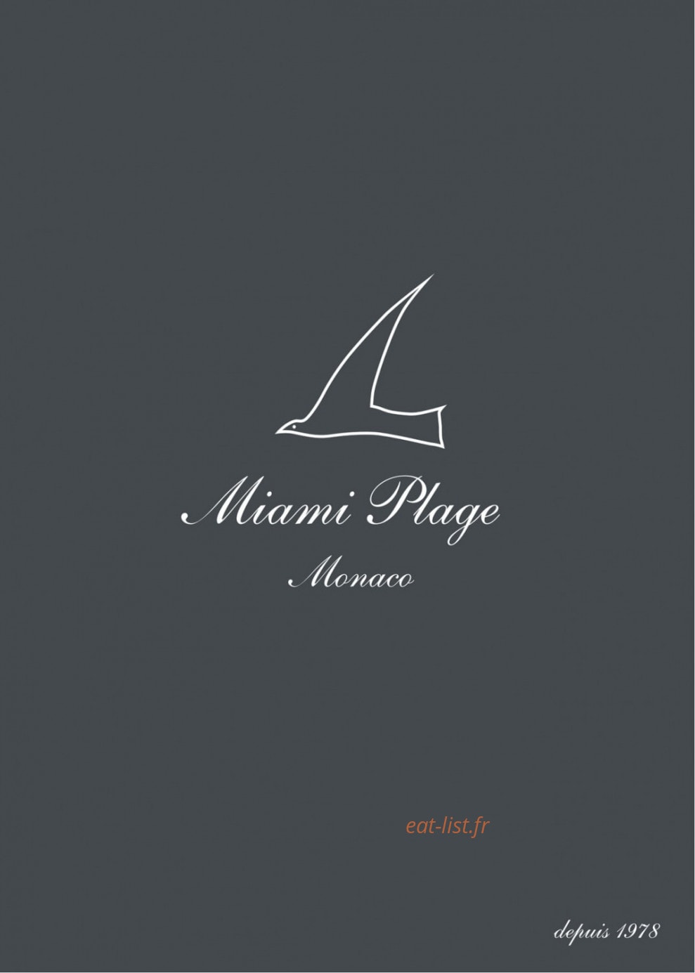 Miami plage — carte page 1