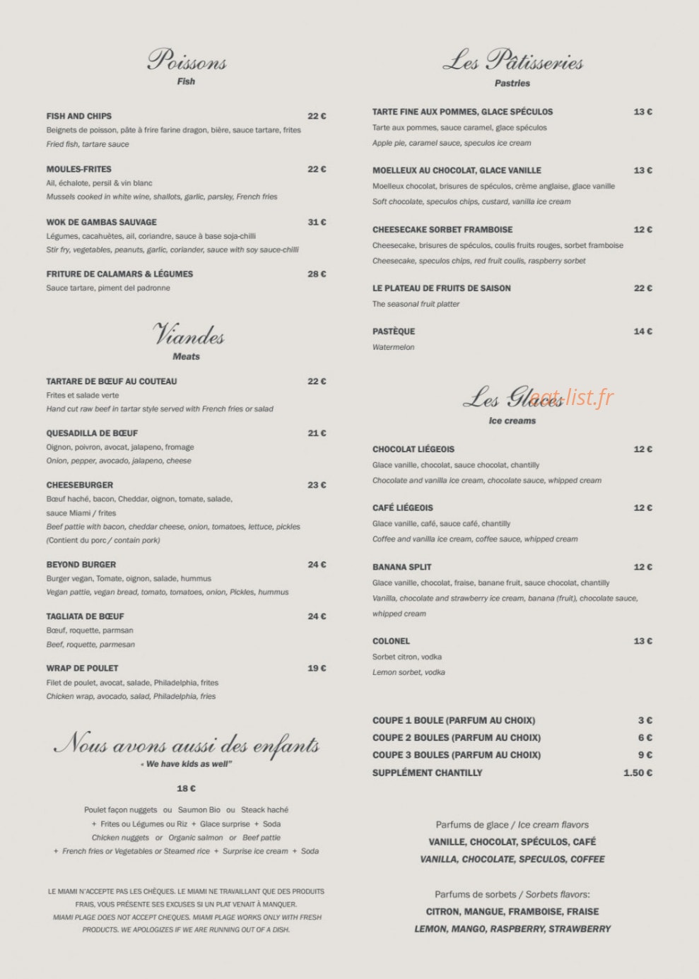 Miami plage — carte page 3