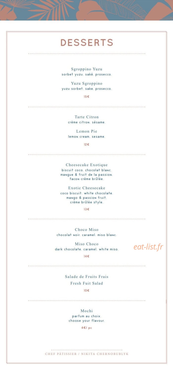 Moshi Moshi — carte page 4