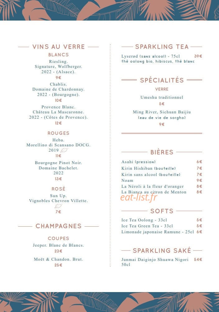 Moshi Moshi — carte page 9