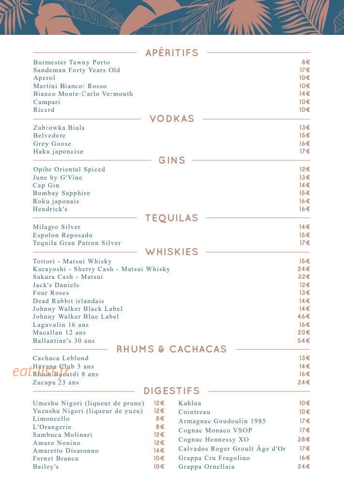 Moshi Moshi — carte page 8