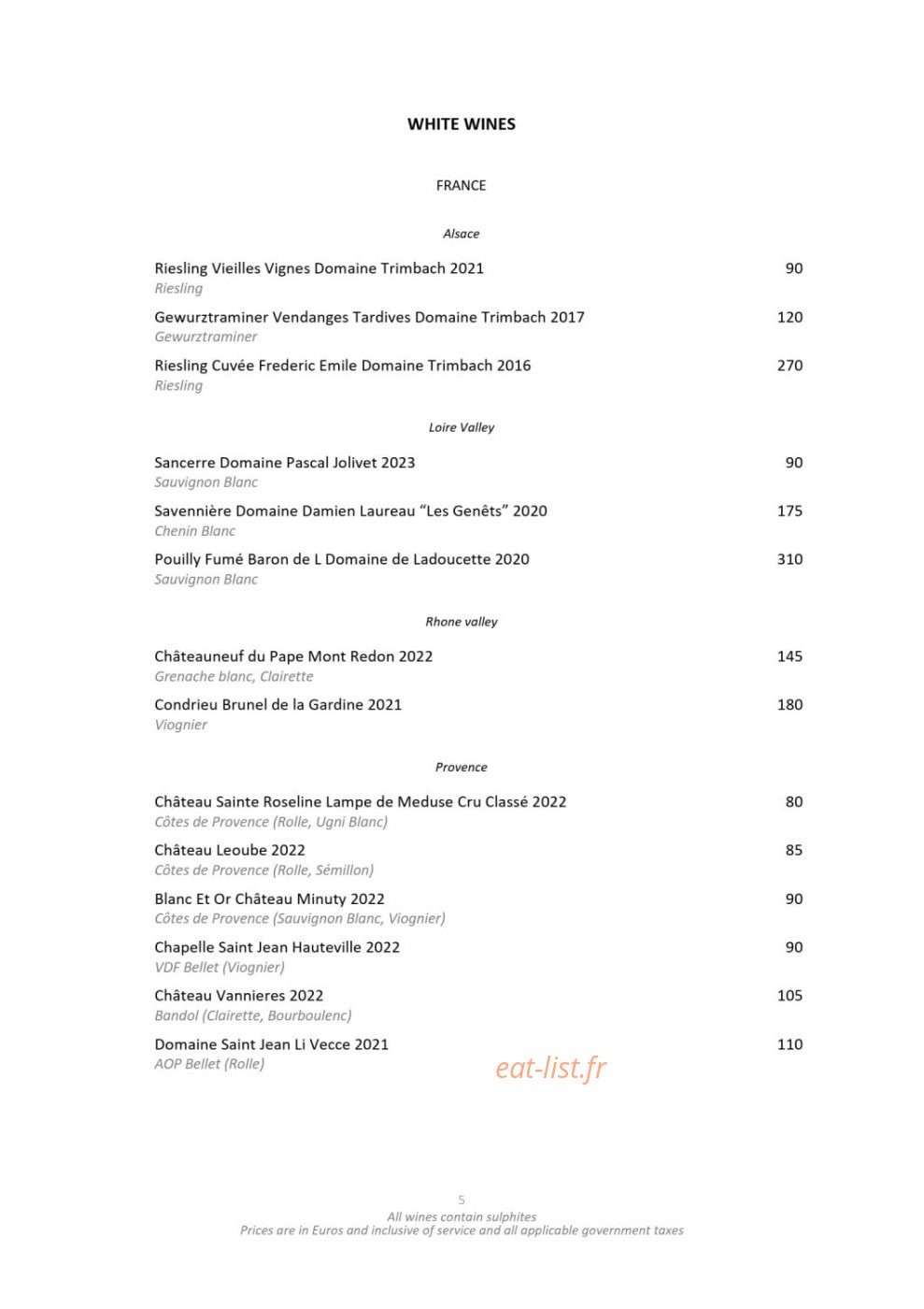 Nobu Fairmont Monte Carlo — carte page 22