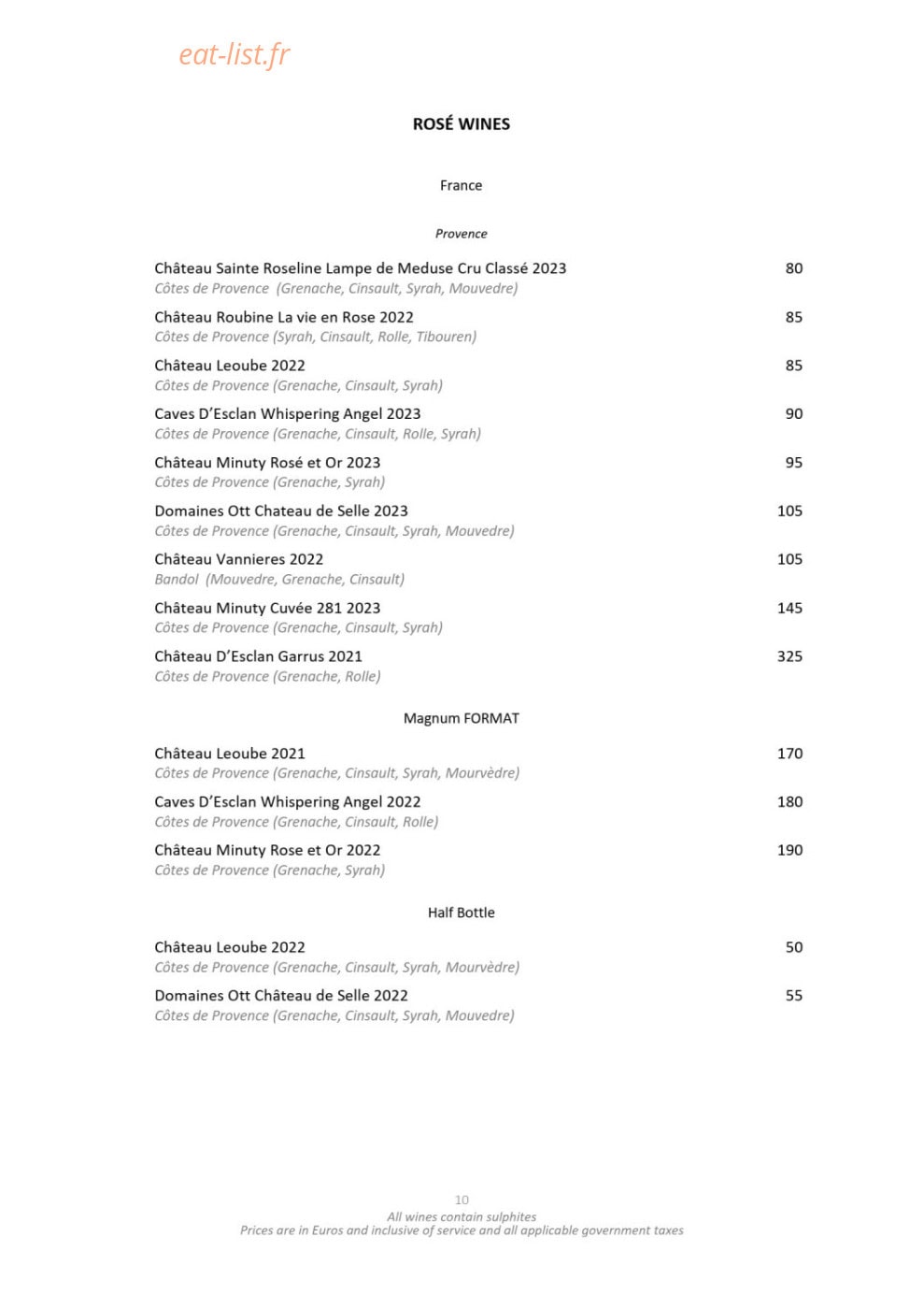Nobu Fairmont Monte Carlo — carte page 28
