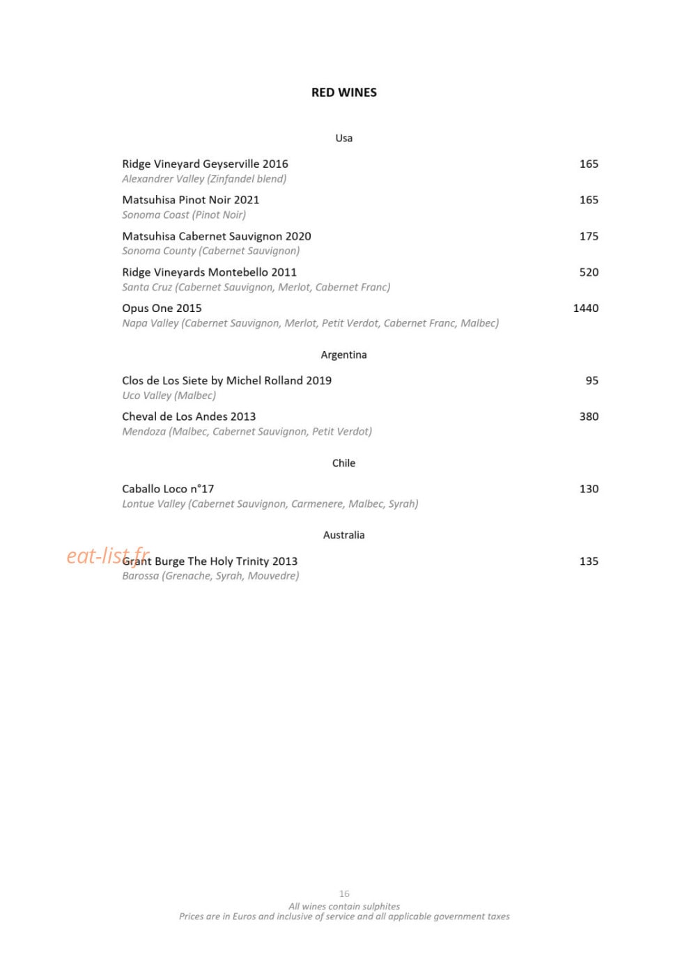 Nobu Fairmont Monte Carlo — carte page 34