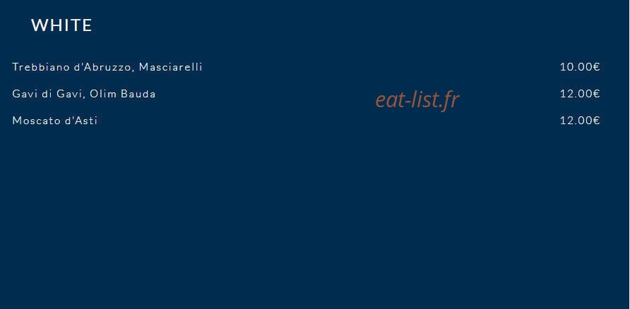 Odéon Café by Cipriani — carte page 9