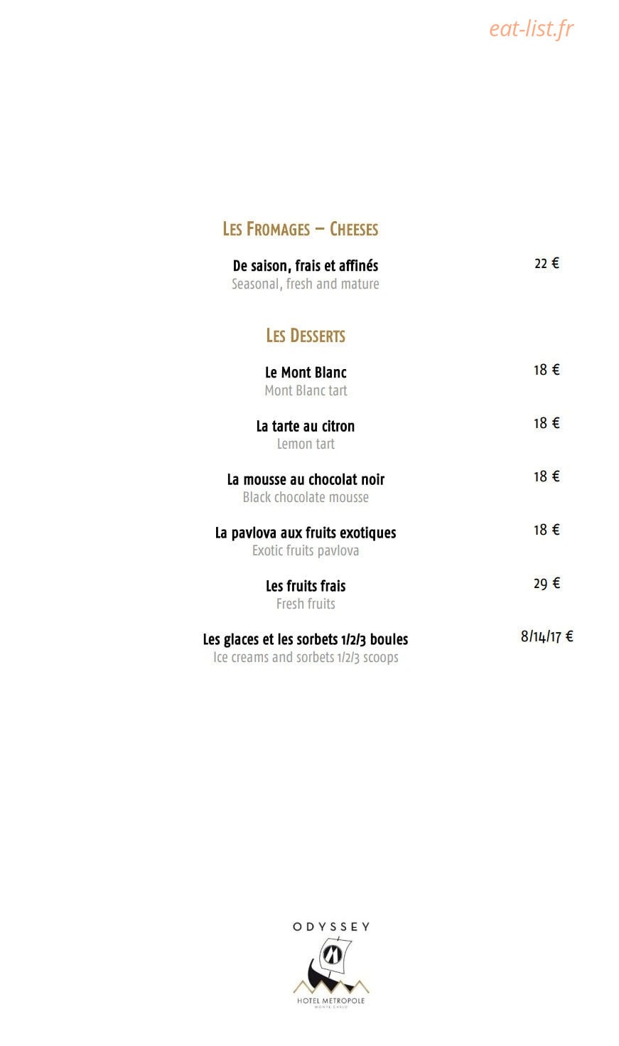 Odyssey — carte page 2