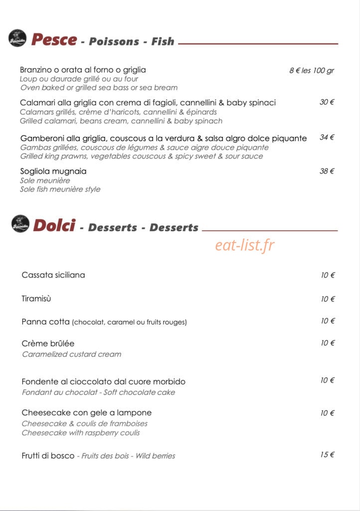 Pulcinella — carte page 3