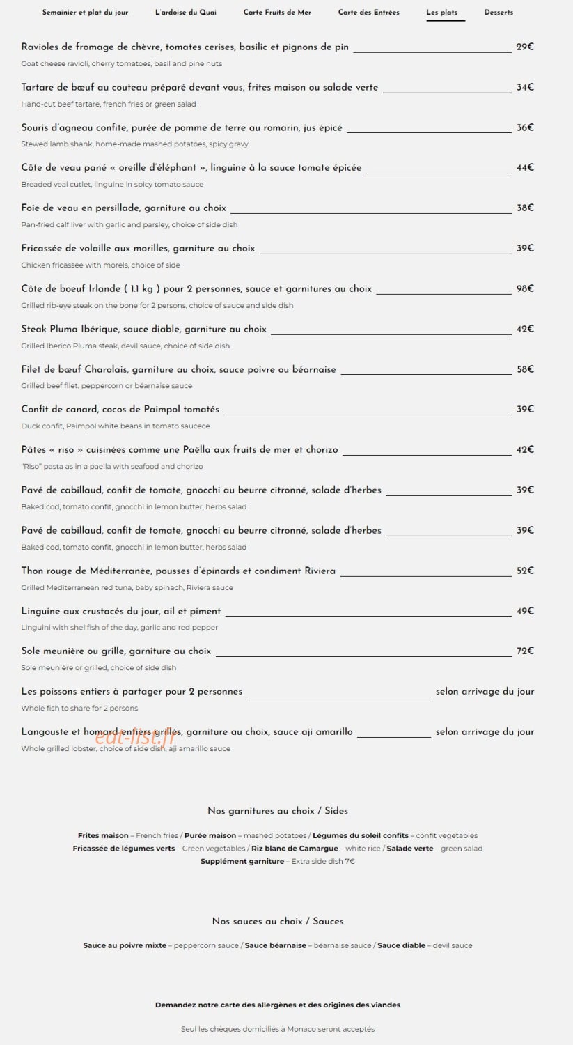 Quai des Artistes — carte page 6