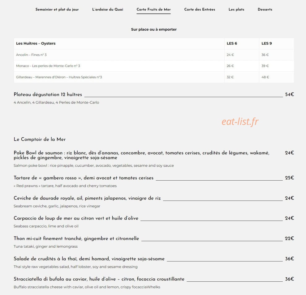 Quai des Artistes — carte page 3