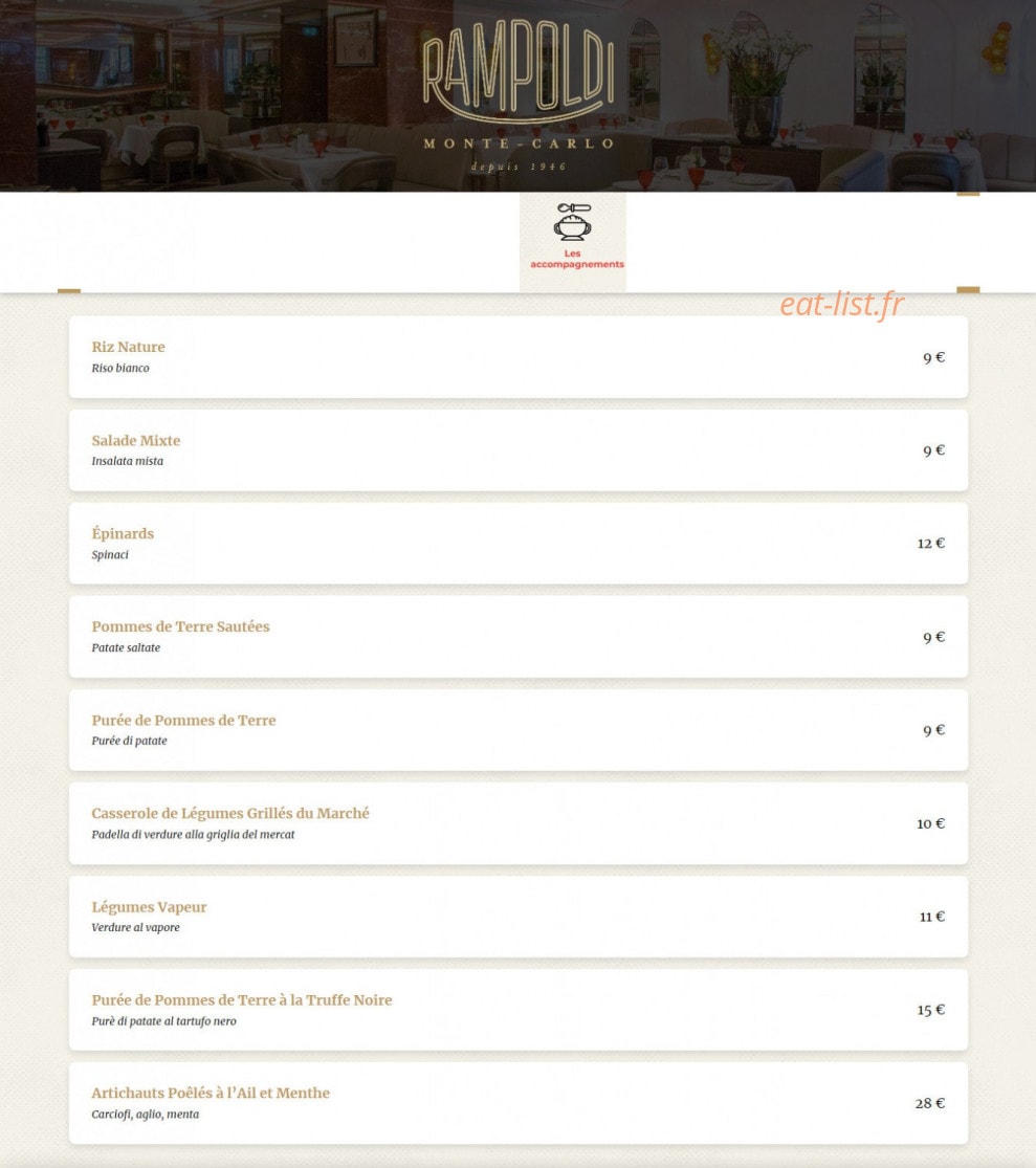 Rampoldi — carte page 11