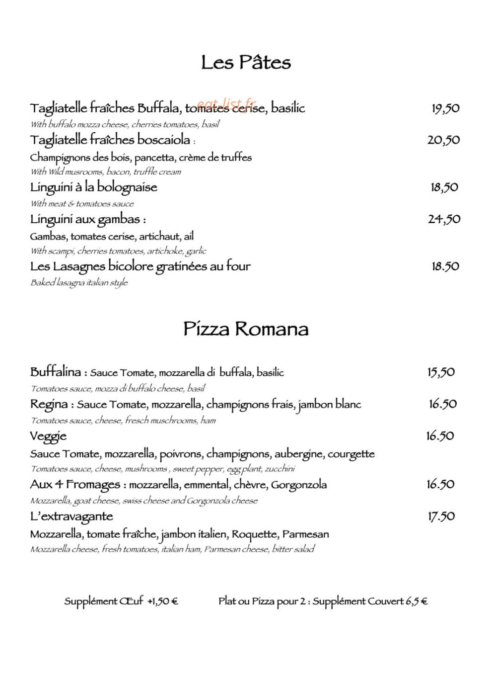 U' Cavagnetu — carte page 2