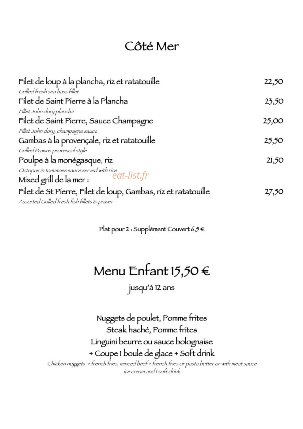U' Cavagnetu — carte page 3