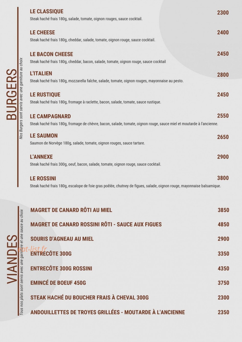 L'Annexe — carte page 3