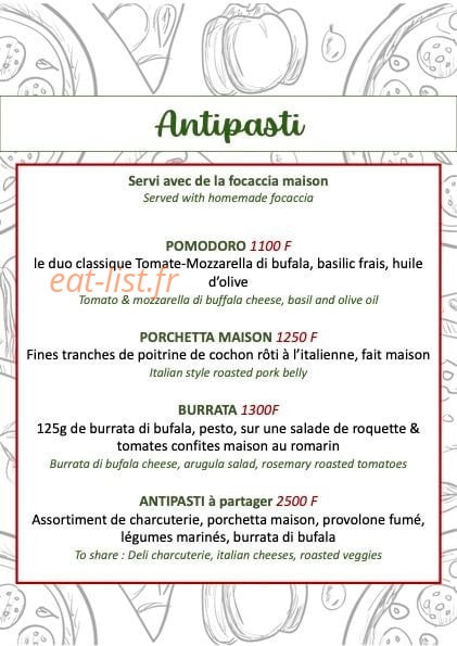 Pietro — carte page 1