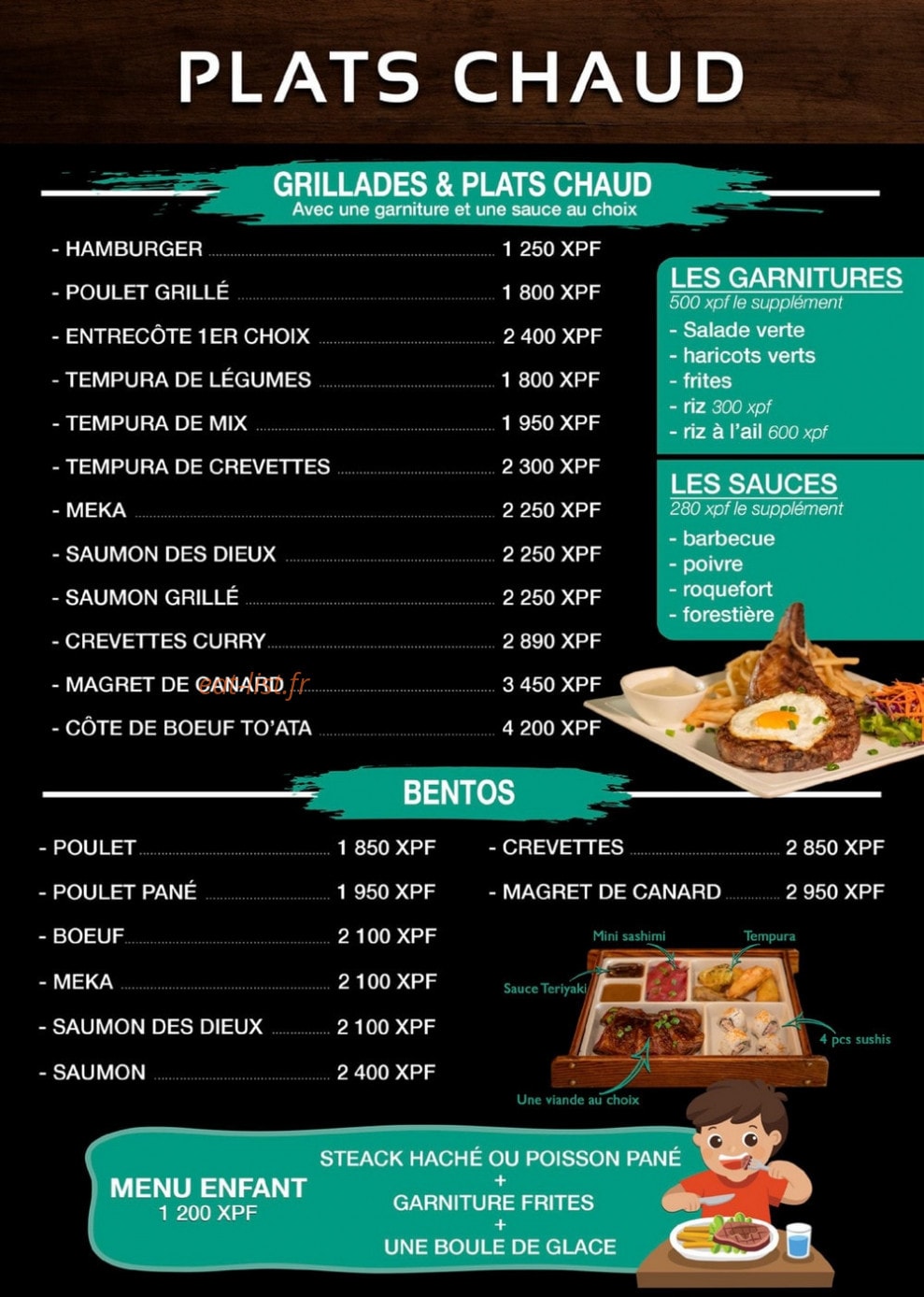 Restaurant To’ata — carte page 4