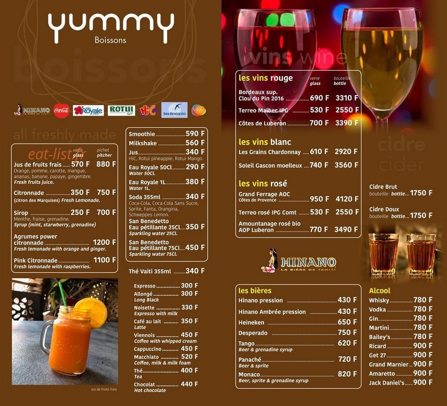 Yummy — carte page 7