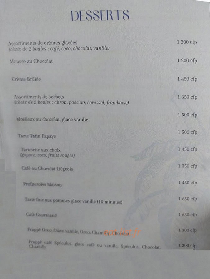 Blue Banana — carte page 5