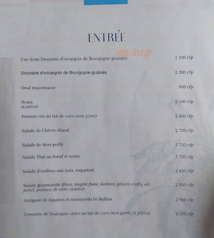 Blue Banana — carte page 2