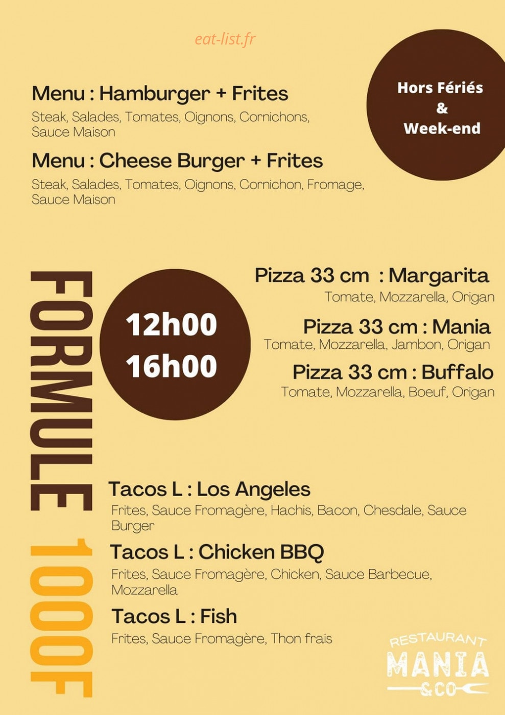Mania & Co — carte page 7