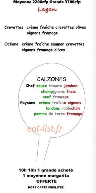 Al Dente — carte page 4