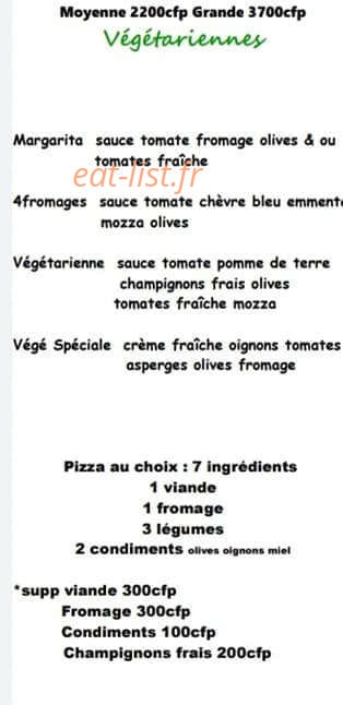 Al Dente — carte page 2