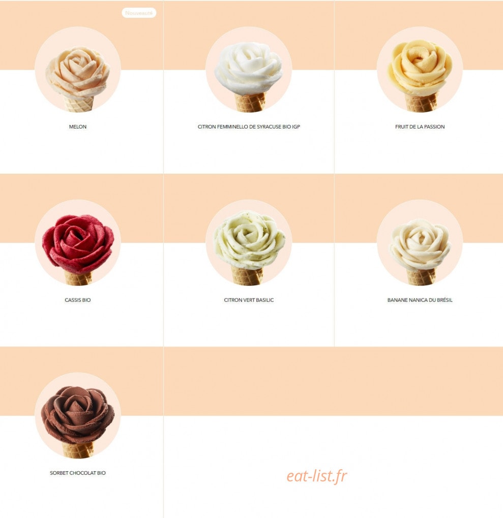 Amorino — carte page 2