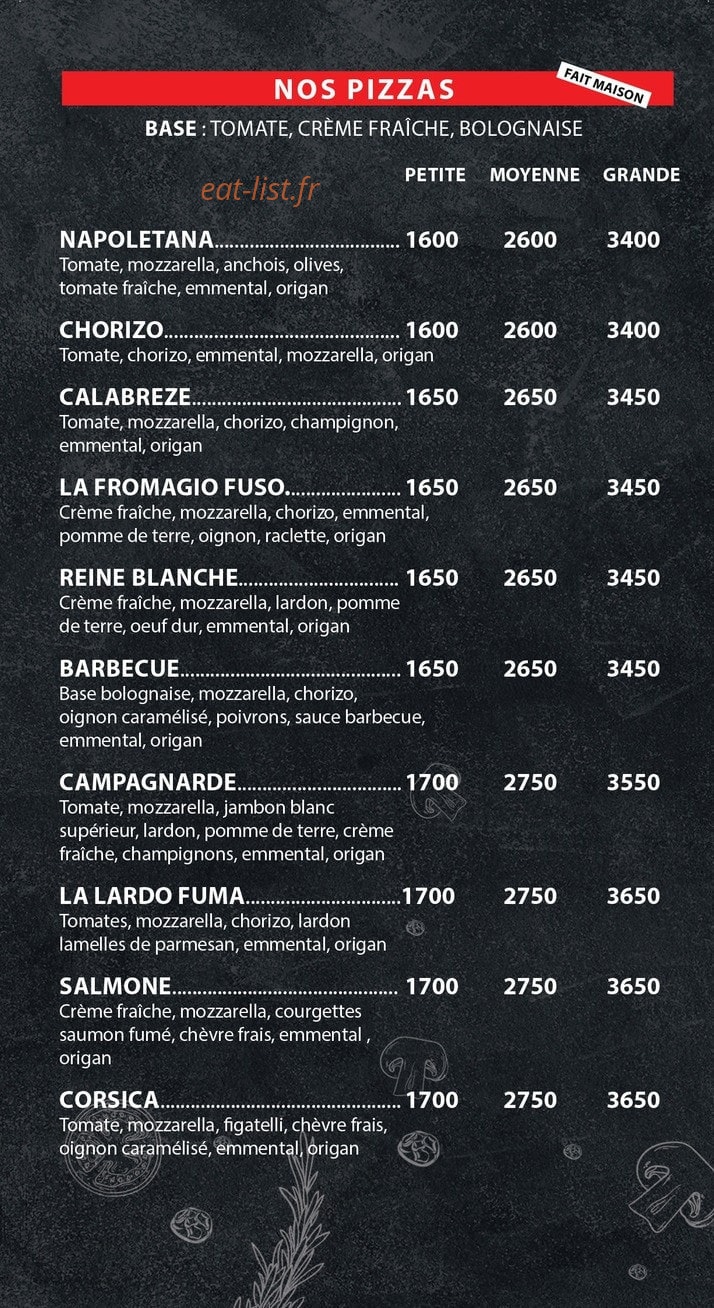 Baci — carte page 2