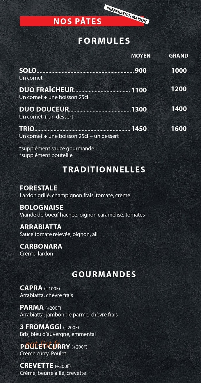 Baci — carte page 5