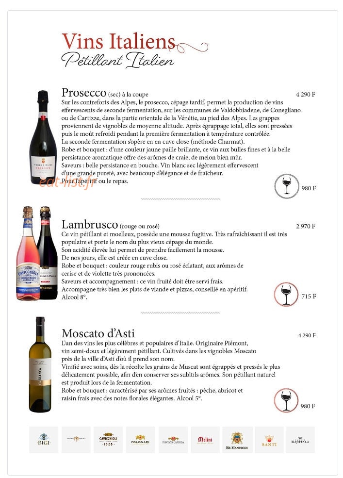 Casa Italia — carte page 14