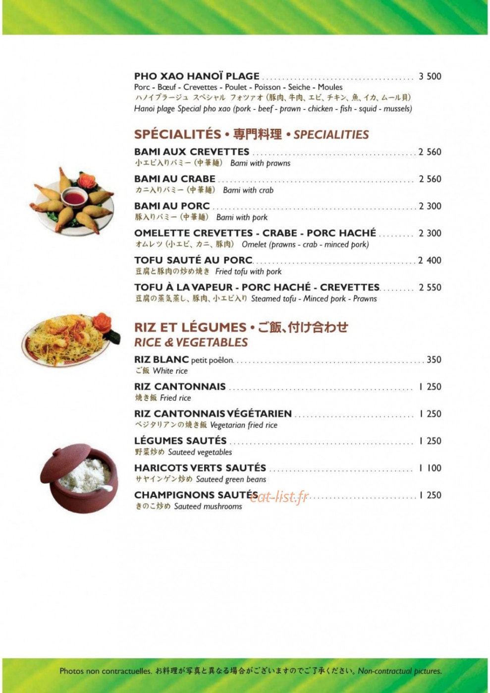 Hanoi Plage — carte page 9
