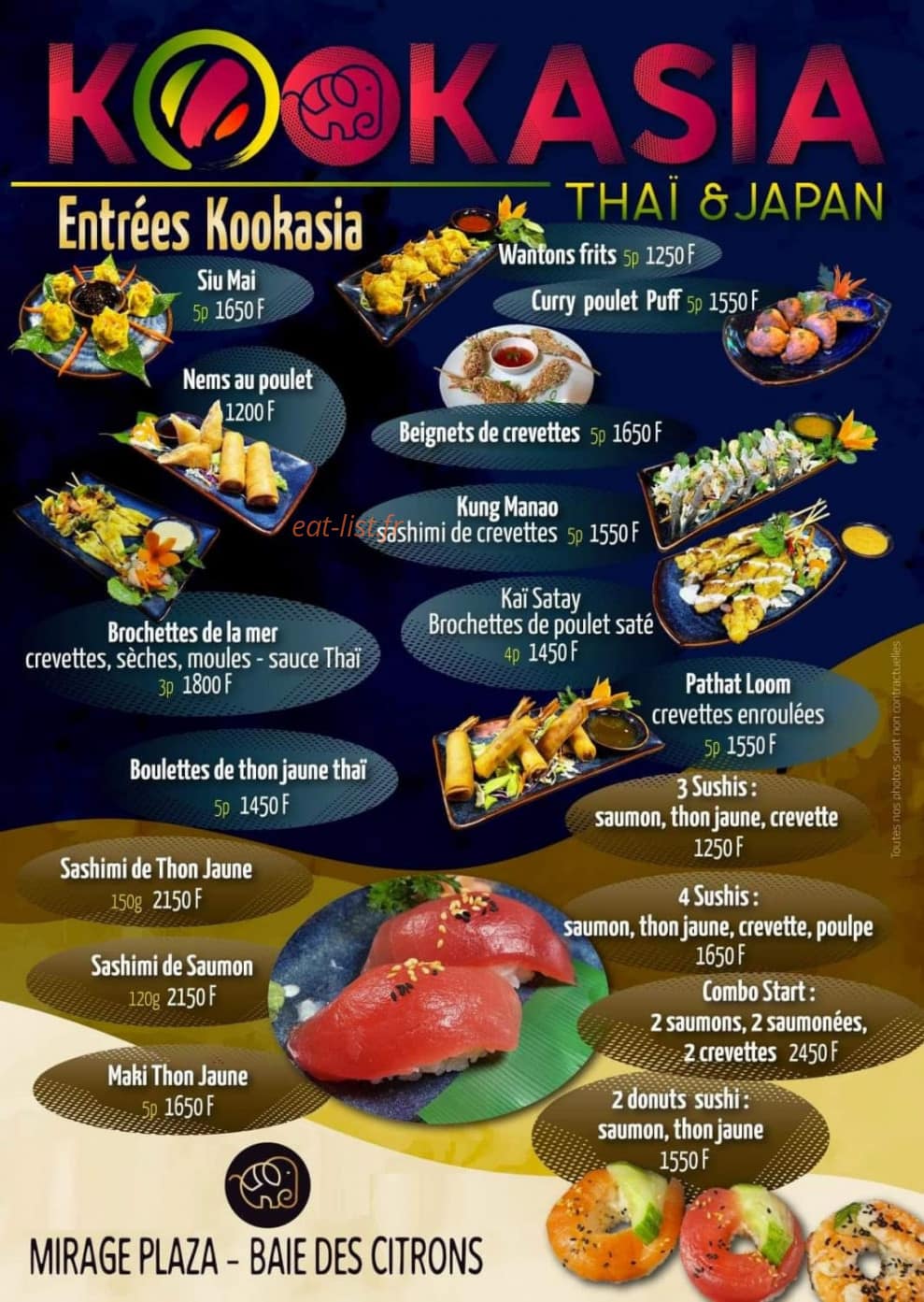 Kookasia — carte page 1