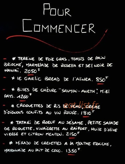 L'alinea — carte page 2