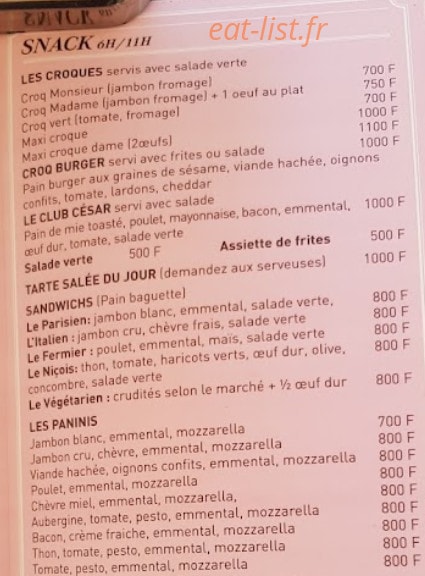 L'Annexe — carte page 1