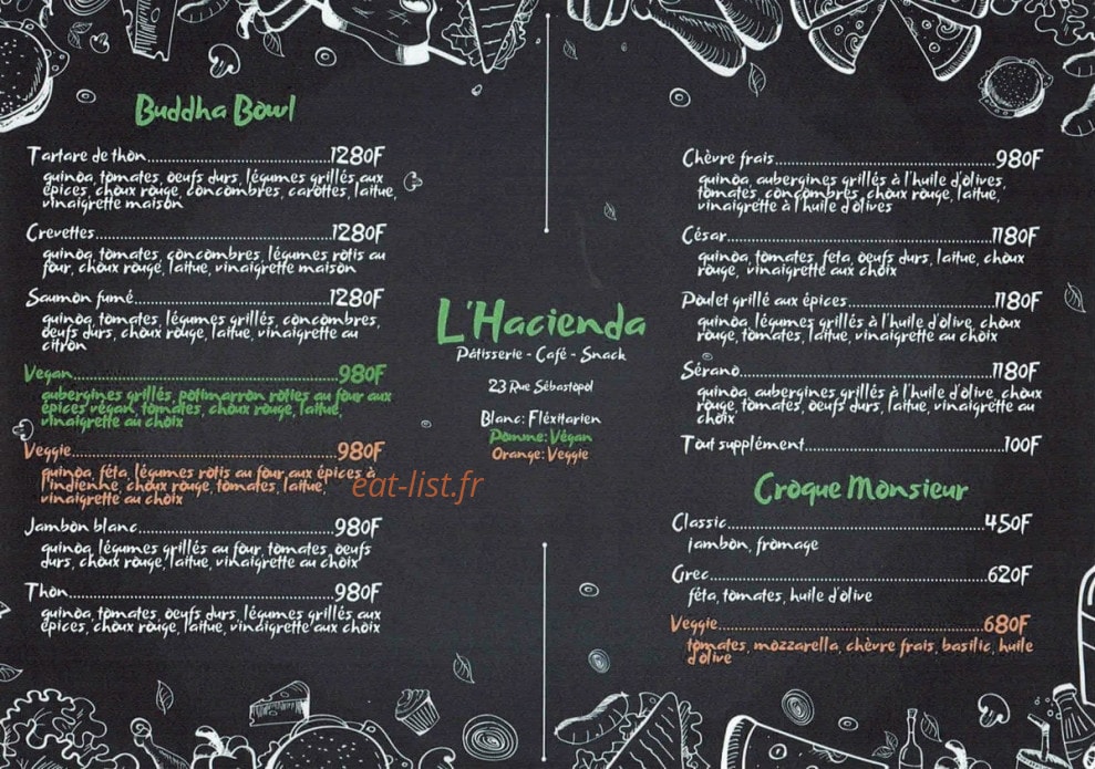 L'Hacienda — carte page 3