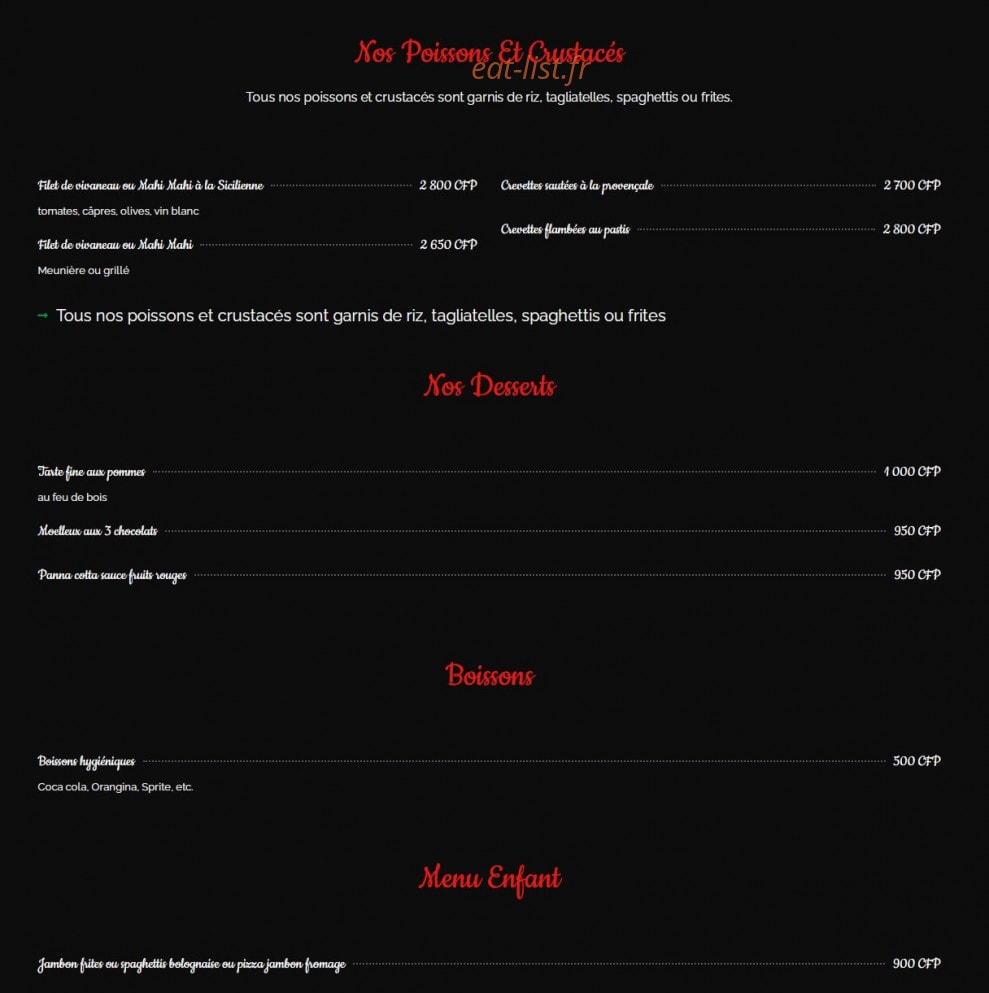 La dolce vita — carte page 6