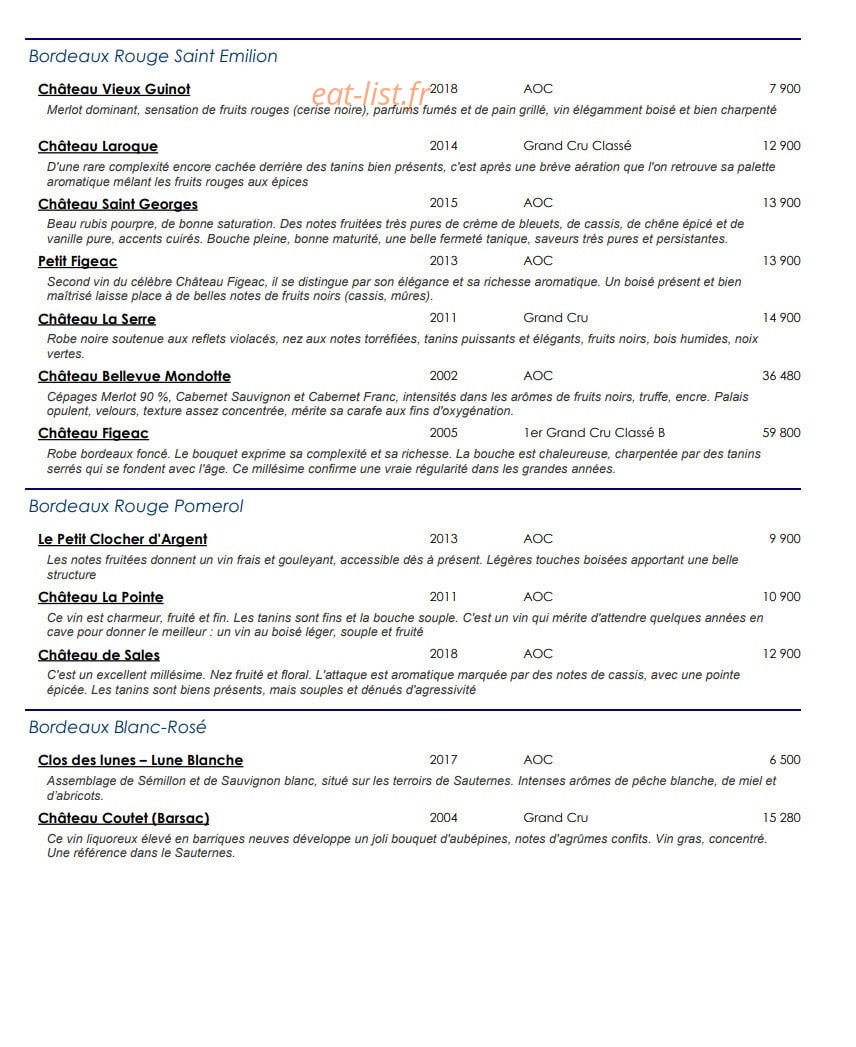 La Marmite et tire bouchon — carte page 5
