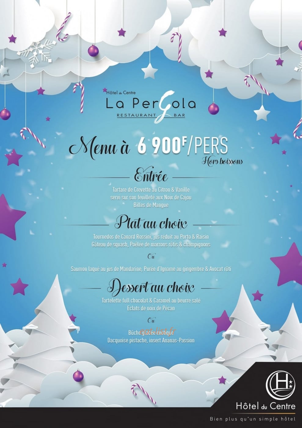 La pergola — carte page 5